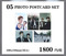 PHOTO POSTCARD SET