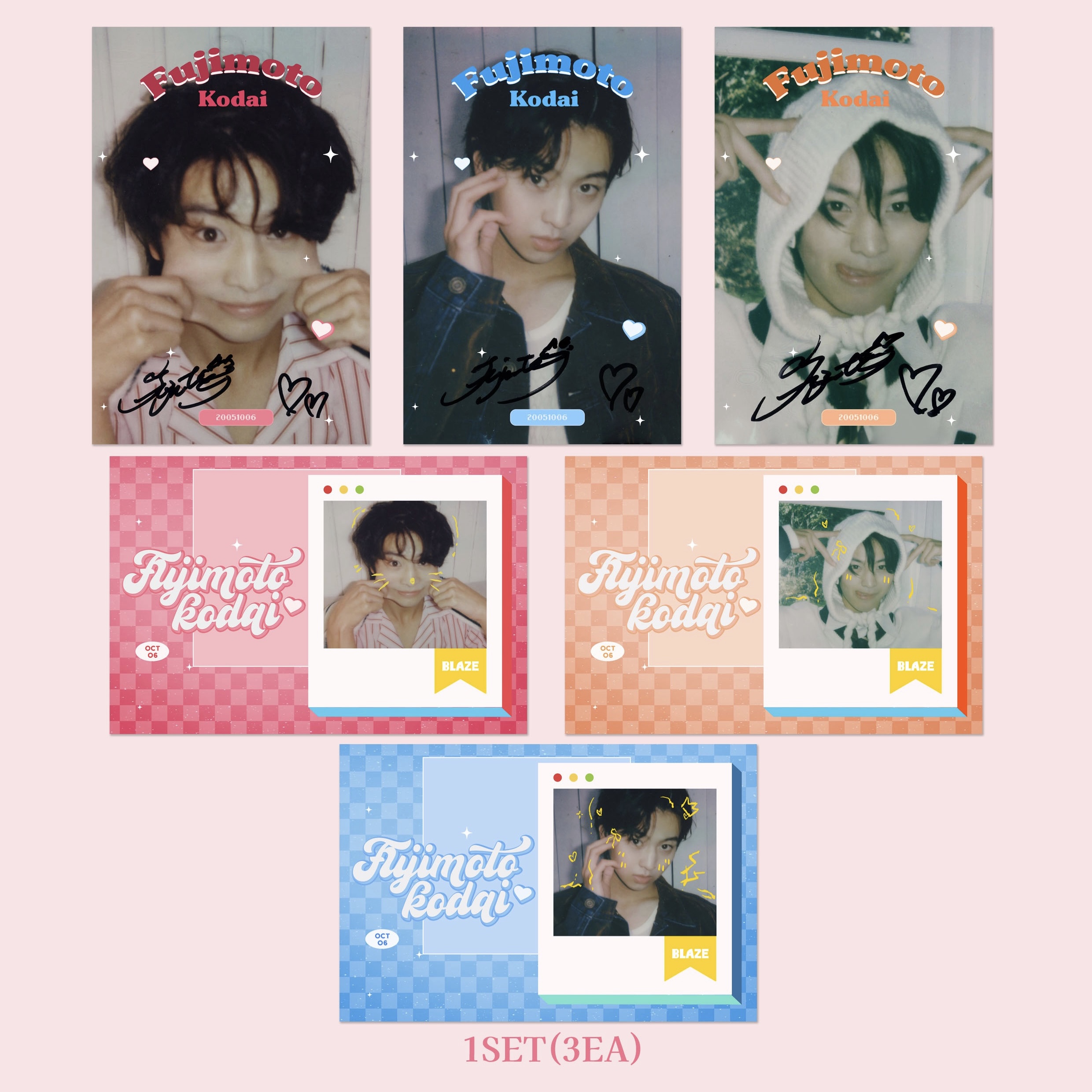 BLAZE」 Fujimoto Kodai Jan. issue D.Ver(FULL SET) - Just (HK) Limited